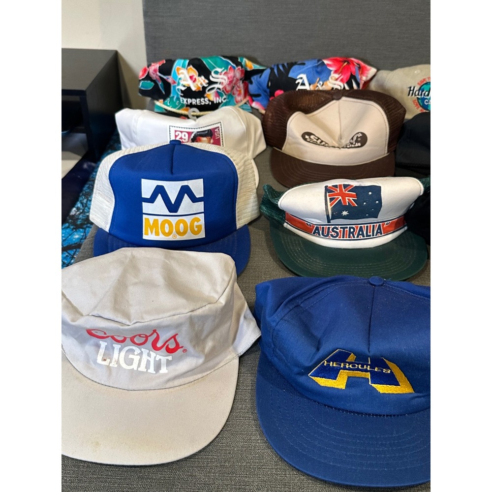 Vintage Trucker Hat Lot - Picture 5 of 11